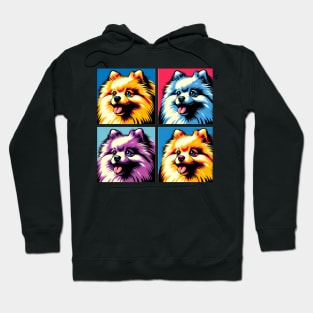 Pomeranian Pop Art - Dog Lover Gifts Hoodie